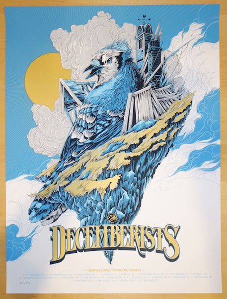 The Decemberists Poster by Vahalla Studios (SOLD OUT) deals at Kansas City