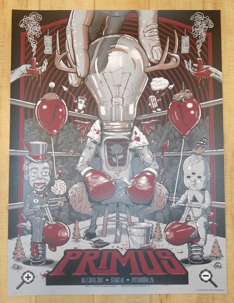 Primus concert poster 2018 store 117/170