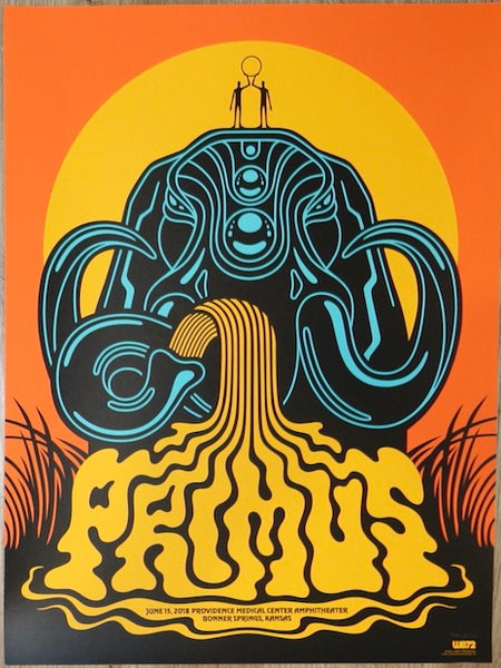 Primus concert poster 2018 store 117/170