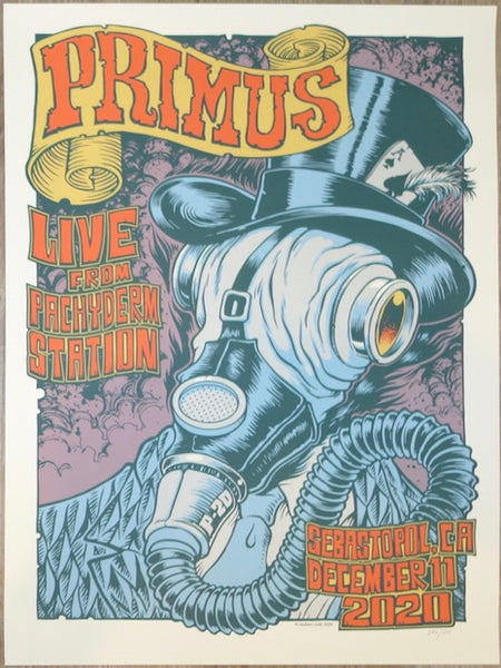 Primus concert poster 2018 store 117/170