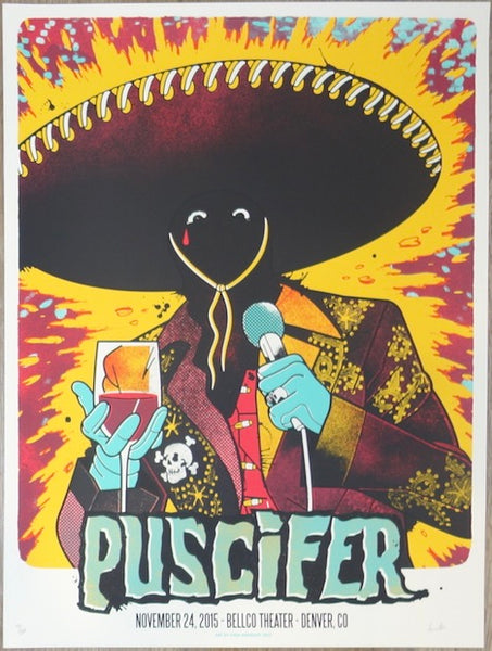 Signed Puscifer popular Poster