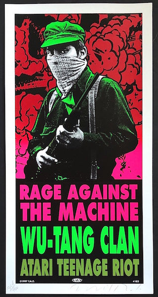 1997 Rage Against the Machine & Wu-Tang Clan - Silkscreen Tour