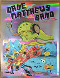 2023 Dave Matthews Band - Greenville Foil Variant Concert Poster by Ryan Besch