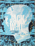 2022 Jack White - Broomfield Silkscreen Concert Poster by Delicious Design League