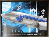 2024 Jack White - Portland Silkscreen Concert Poster by Matthew Jacobson