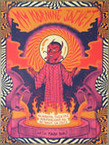 2023 My Morning Jacket - Birmingham Silkscreen Concert Poster by Status Serigraph