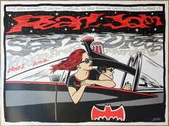 2022 Pearl Jam - San Diego Silkscreen Concert Poster by Ward Sutton