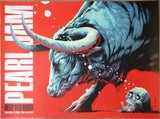 2023 Pearl Jam - Fort Worth II Silkscreen Concert Poster by Luke Preece