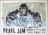 2024 Pearl Jam - Dana Point I Silkscreen Concert Poster by Terry Urban