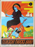 2024 Tedeschi Trucks Band - Charlotte II Silkscreen Concert Poster by Ivan Minsloff