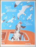 2024 The Avett Brothers - Hollywood Silkscreen Concert Poster by Jon Wilcox