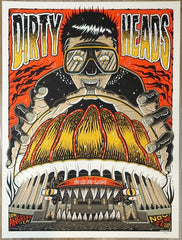 2024 Dirty Heads - Inglewood Silkscreen Concert Poster by David Foral