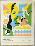 2023 Jason Isbell - San Diego Silkscreen Concert Poster by Jose Garcia