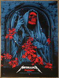 2023 Metallica - Amsterdam II Silkscreen Concert Poster by Ken Taylor