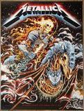 2023 Metallica - Gothenburg I Silkscreen Concert Poster by Miles Tsang