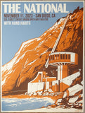 2023 The National - San Diego Silkscreen Concert Poster by Walker DuBois