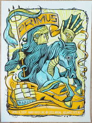 2024 Primus - Atlantic City Silkscreen Concert Poster by Doug Boehm