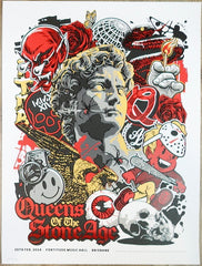 2024 Queens of the Stone Age - Brisbane I Silkscreen Concert Poster by Alex Lehours