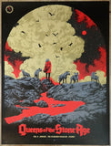 2024 Queens of the Stone Age - Sydney II Silkscreen Concert Poster by Ken Taylor