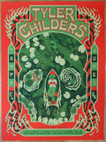 2024 Tyler Childers - Tampa Silkscreen Concert Poster by Joshua Noom