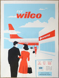 2023 Wilco - Kansas City Silkscreen Concert Poster by Micah Smith