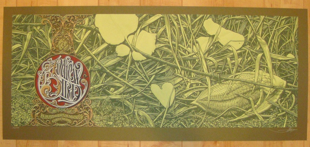 2009 Andrew Bird - Los Angeles Silkscreen Concert Poster by Aaron Horkey