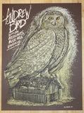 2016 Andrew Bird - Louisville Brown Edition Silkscreen Concert Poster by Dan Grzeca