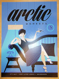 2014 Arctic Monkeys - Melbourne Concert Poster by Tom Whalen