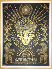 2014 Avett Brothers - Burlington Concert Poster by Todd Slater