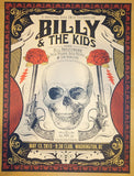 2015 Billy & The Kids - DC Silkscreen Concert Poster by Status Serigraph