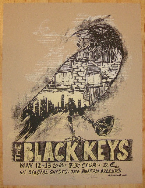 Concert Posters, The Black Keys, Jojo's Posters