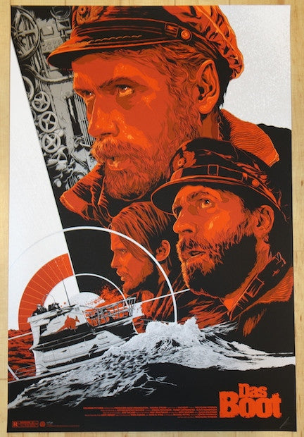 "Das Boot" - Silkscreen Movie Poster by Ken Taylor JoJo's Posters