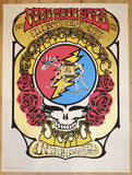 2015 Grateful Dead - Santa Clara Silkscreen Concert Poster by Alan Forbes