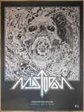 2022 Mastodon - Chicago Silkscreen Concert Poster by Richey Beckett