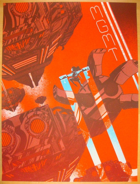 2013 MGMT - Warfield Silkscreen Concert Poster by Kevin Tong