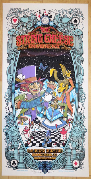 2015 String Cheese Incident - NYE Broomfield I Silkscreen Concert Poster by Matt Leunig