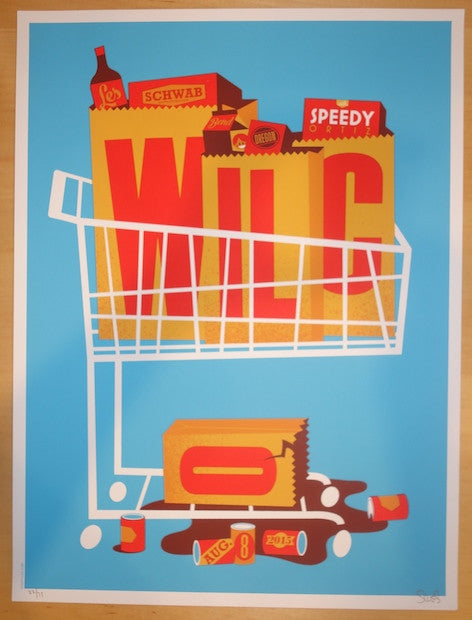 2015 Wilco - Bend Silkscreen Concert Poster by Dan Stiles