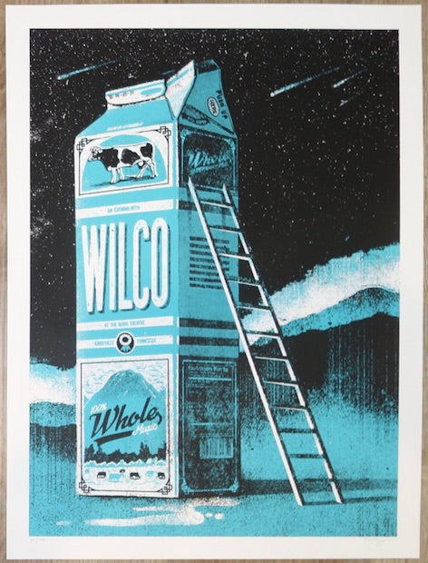 2019 Wilco - Knoxville I Silkscreen Concert Poster by Twin Home Prints